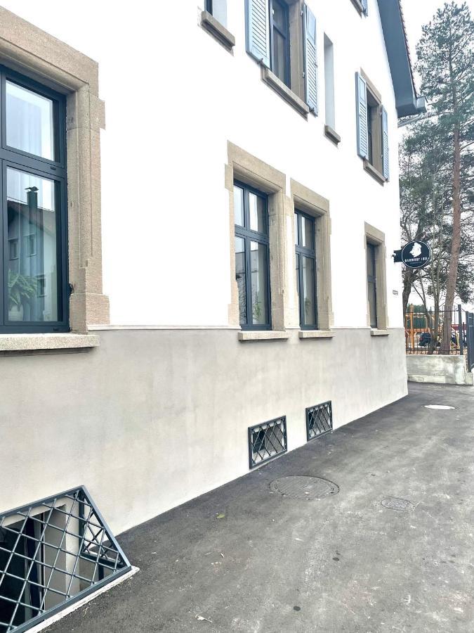 Bahnhof 1911 Hotel Wolpertswende Bagian luar foto